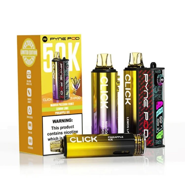 Pyne Pod Click 50k Puff Prefilled Pod Kit