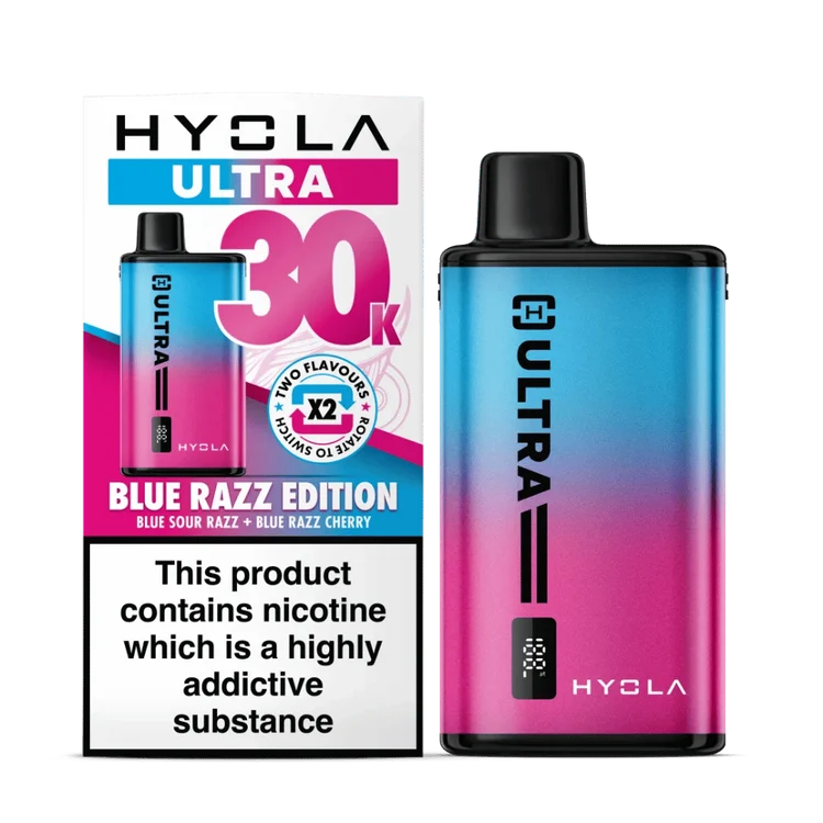 Hyola Ultra 30K Prefilled Pod Kit Blue Razz Edition